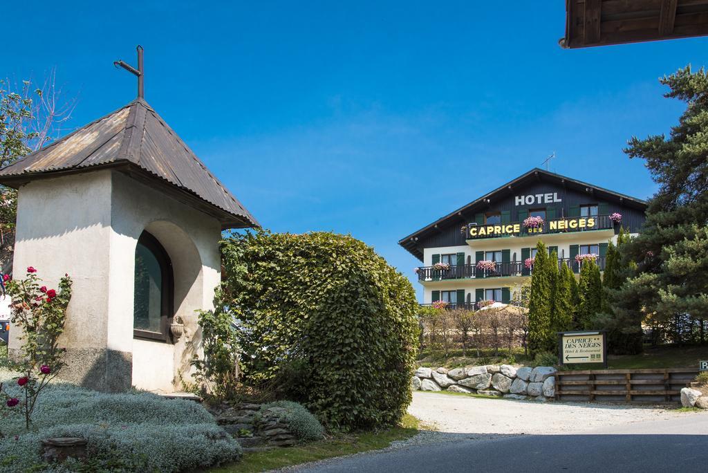 Hotel Le Caprice Des Neiges Combloux Zewnętrze zdjęcie