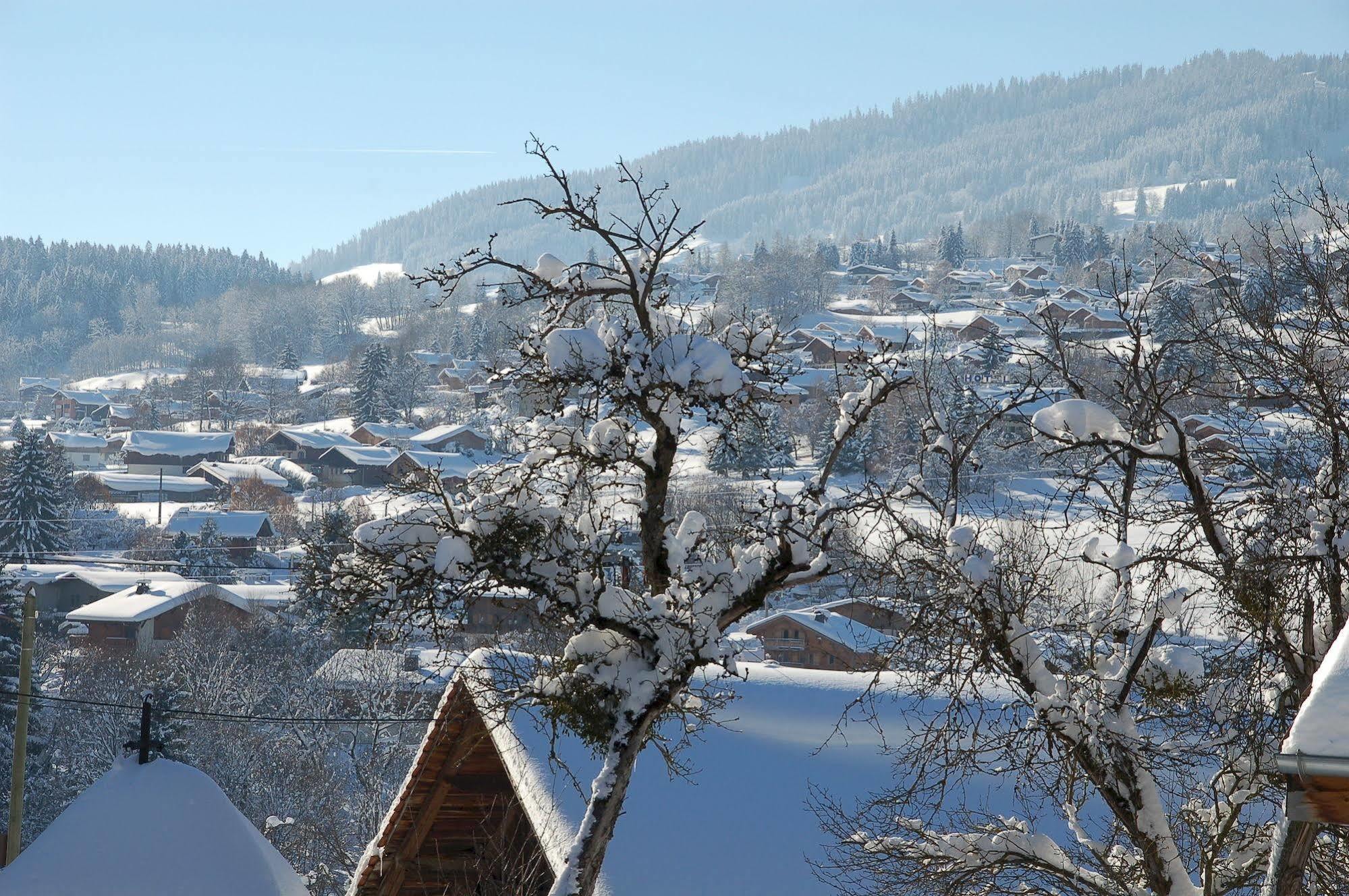 Hotel Le Caprice Des Neiges Combloux Zewnętrze zdjęcie