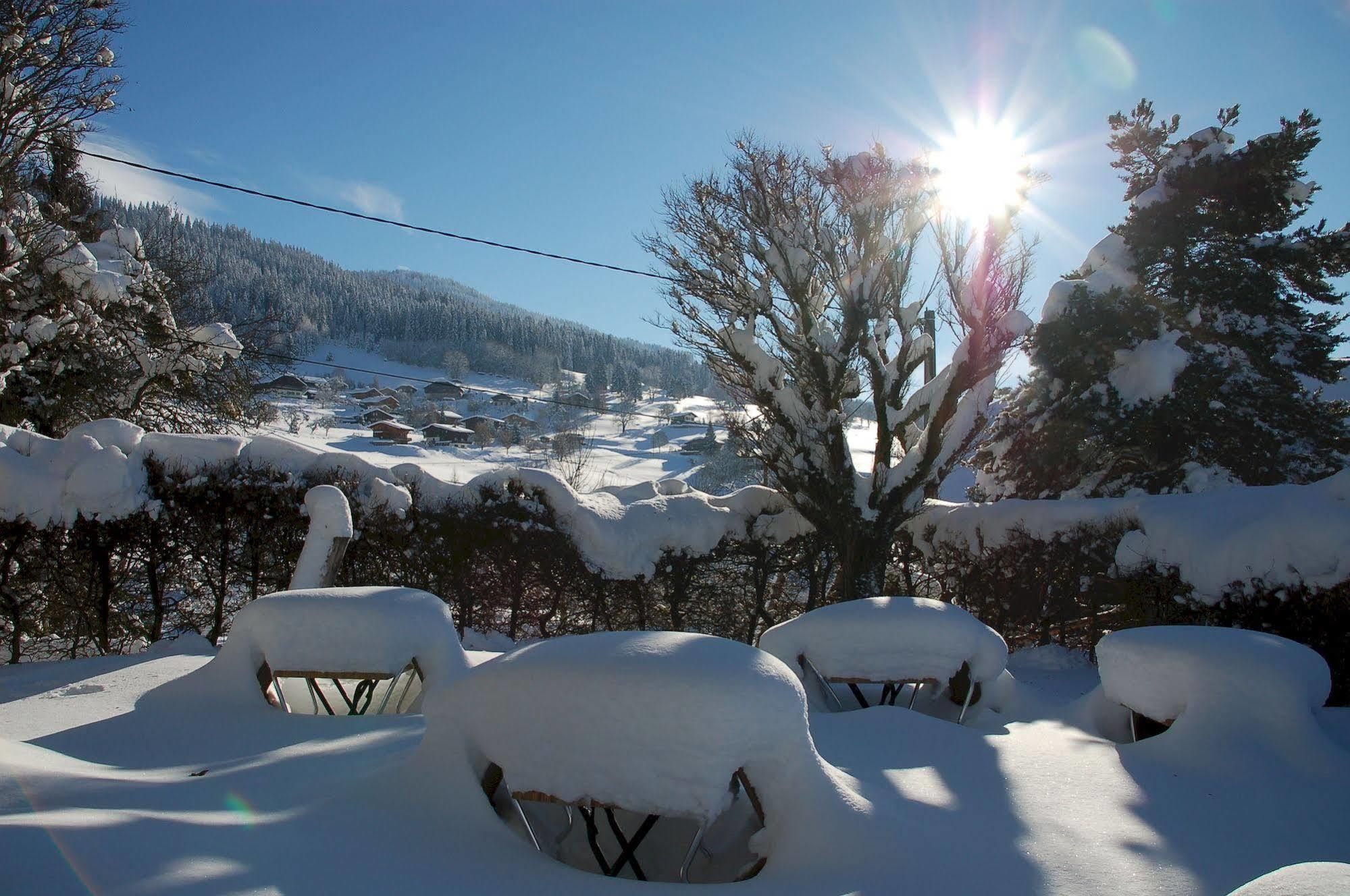 Hotel Le Caprice Des Neiges Combloux Zewnętrze zdjęcie